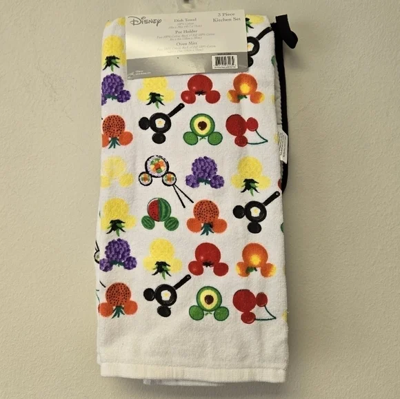 Disney Mickey Mouse Shaped Food Kitchen 3 Piece Set - Picture 2 of 7